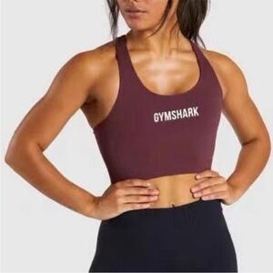 Gymshark Ark Sports Bra Burgundy size XS